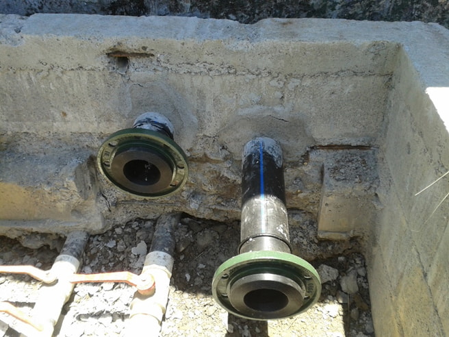 Impermeabilización Revisión y conteo de tuberías